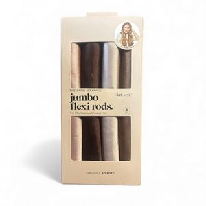 Jumbo Satin Wrapped Flexi Rods (For Effortless Wavy/Curly Hair) NEW IN BOX